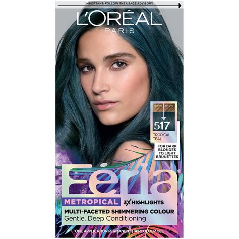 l'oreal blue hair color.